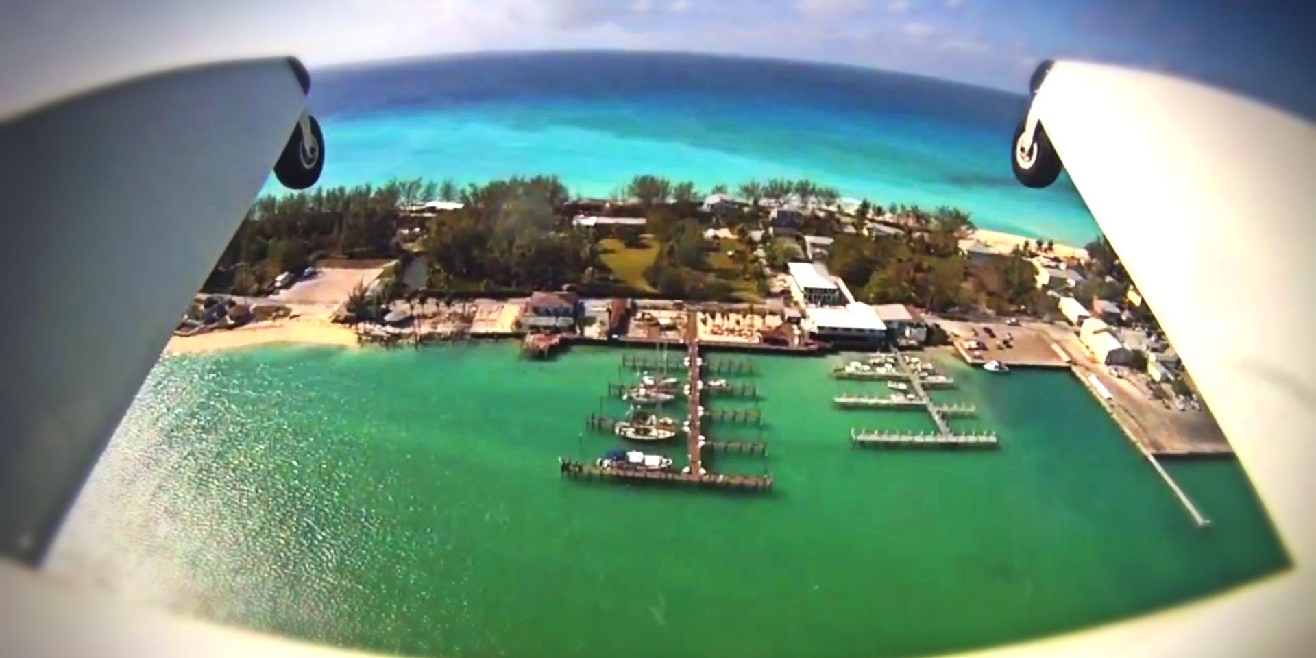 Flying To Fish Bimini Bahamas Brown S Marina In Bimini